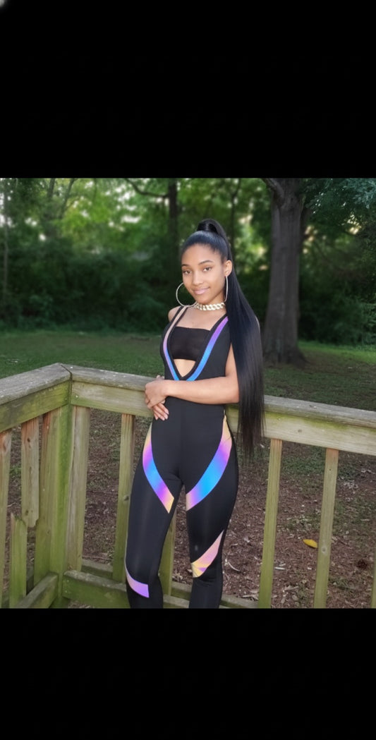 Flashing Lights Jumpsuit