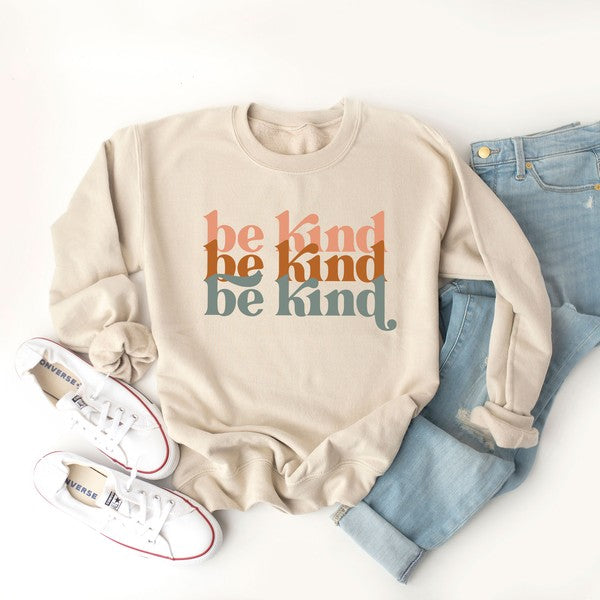 Be Kind Boho Graphic Sweatshirt