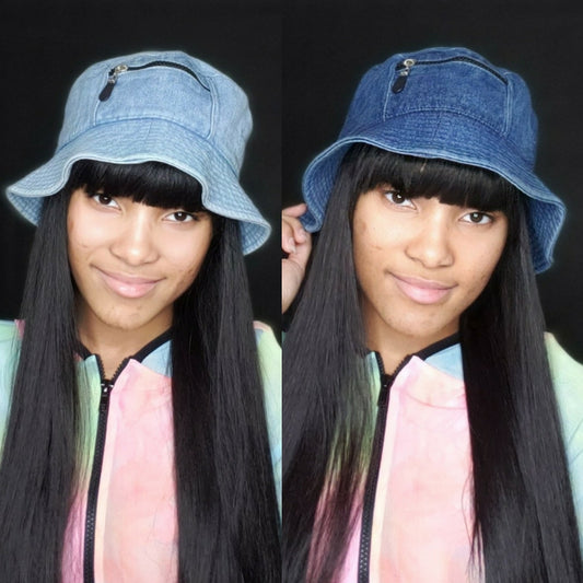 Denim Bucket Hats